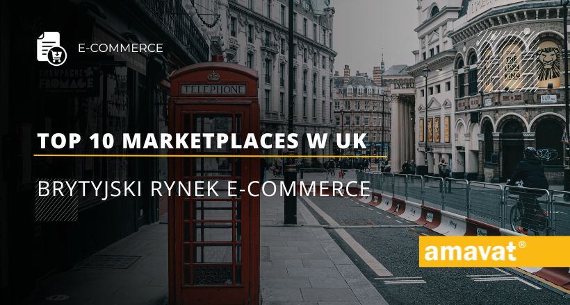 Top 10 E-commerce Marketplaces w UK
