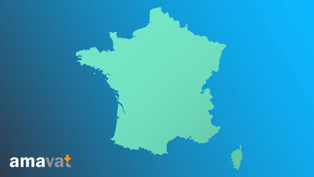 Mapa Francji