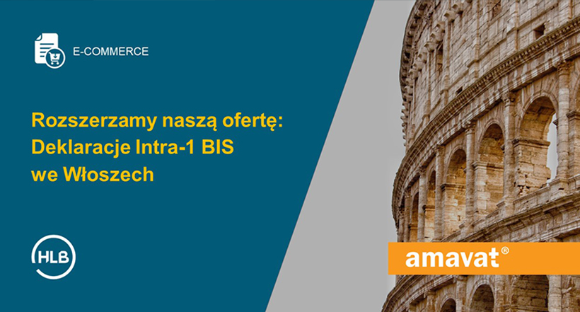 Rozszerzamy naszą ofertę Deklaracje Intra-1 BIS we Włoszech