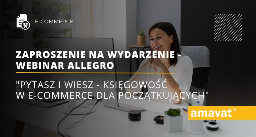 Zaproszenie na wydarzenie - Webinar Alllegro 