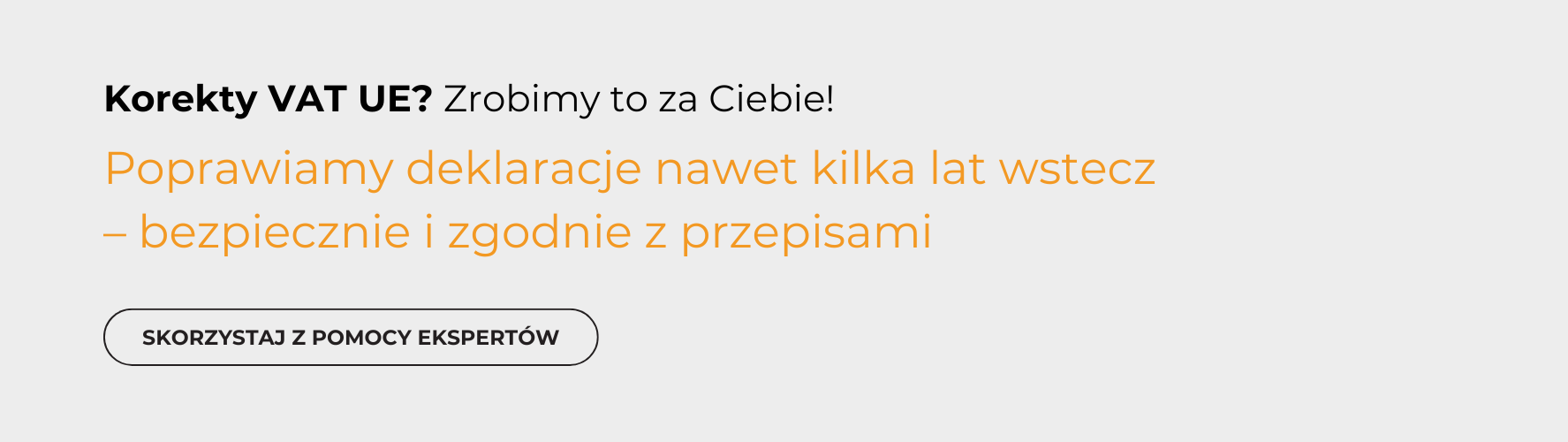 korekty Vat dla e-commerce
