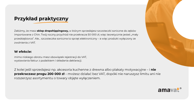 Przykład praktyczny sklep dropshippingowy