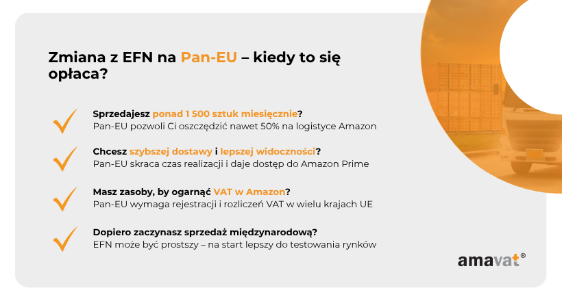 Zmiana z EFN na Pan-EU – kiedy to się opłaca