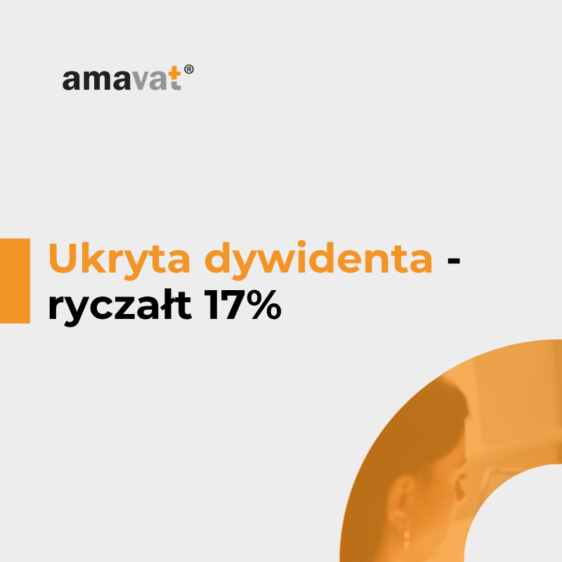 Ryczałt 17% od usług dla powiązanej spółki (ukryta dywidenda) – pułapka dla JDG + sp. z o.o.